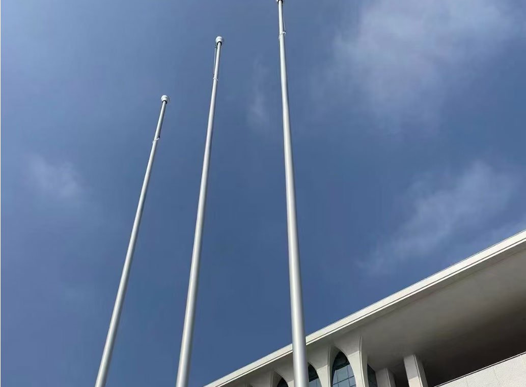 Flagstang i aluminiumslegering